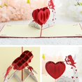 thumbnail image 4 of Ramiter Valentine's Day 3D Greeting Card Creative Gift Valentine's Day Greeting Card Couple Gift, 4 of 5
