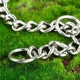thumbnail image 4 of Collar de cadena para perro dorado, collar de entrenamiento para caminar resistente y fuerte con cadena, 4 of 5