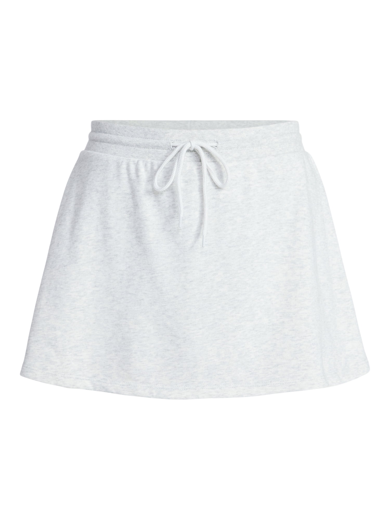 No Boundaries Fleece Drawstring Skort, Women’s Sizes XXS-XXL