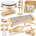 thumbnail image 1 of Instrumentos musicales kaqinu Kids, 23 unidades, madera, con bolsa, 1 of 7