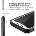 thumbnail image 6 of iPhone X Case, iPhone 10 Case,Hybrid iPhone X Wallet Case Card Holder Shell Heavy Duty Protection Shockproof Anti Scratch Soft Rubber Bumper Cover Case for iPhone X 5.8 inch Gun Color, 6 of 14
