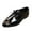 Black, variant on Otqutp Boys PU Leather Shoes Little Kid Wedding Dress Shoes Toddler Lace Up Non-Slip Sole Loafer Flat Classic School Walking Shoes