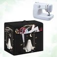 thumbnail image 4 of HELLHERO Sewing Machine Dust Cover with Tote Handle and Pocket Phantom Pocket for Most Singer and Brother Sewing Machine, 4 of 8