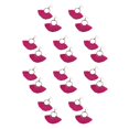 thumbnail image 2 of Jumpingount 1 par de pendientes de borla bohemios llamativos, pendientes colgantes en forma de abanico para fiesta, pendientes para el Día de San Fucsia 10Conjunto, 2 of 6