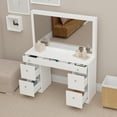thumbnail image 4 of Kappesberg Aspen 7-Drawer Vanity Table - Design and Functionality for Your Bedroom, for Adults and Teens., 4 of 6