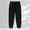 Black, variant on Fleece Jogger Pants Casual Athletic Sweatpants With Cuffed Ankles For Running Workout And Daily Comfort Men’s Jogger Pants Black S