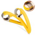 thumbnail image 1 of Accesorios de cocina Cortador de plátano Cortador de salchichas de frutas y verduras Cortador de plátano de acero inoxidable Ensalada Sundaes Herramientas Herramientas de cocina (2 piezas) ER, 1 of 5