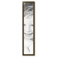 thumbnail image 2 of ArtToFrames 10" x 52" Black Panel With Gold Lip Picture Frame, 10x52 inch Multi Wood Poster Frame (WOM-5092),  Pack, 2 of 7