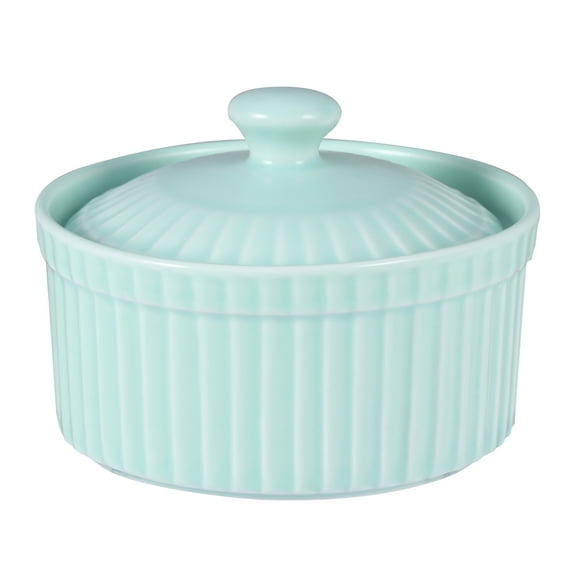 Homoyoyo Green Ceramic Soup Bowl with Creative Design, and Stylish, Perfect for Home and Professional Kitchen Use