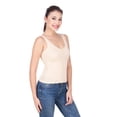 thumbnail image 3 of eloria Skin Women's Aqua Fine Cotton Rich Camisole, Women's Suit Slip Nighty, 3 of 6