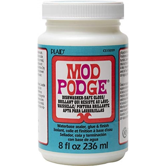 Mod Podge Lavavajillas Sellador seguro a base de agua, pegam Mod Podge Mod Podge