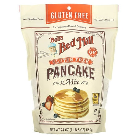 Bob's Red Mill, Pancake Mix, Gluten Free, 24 oz (680 g) Pack of 2