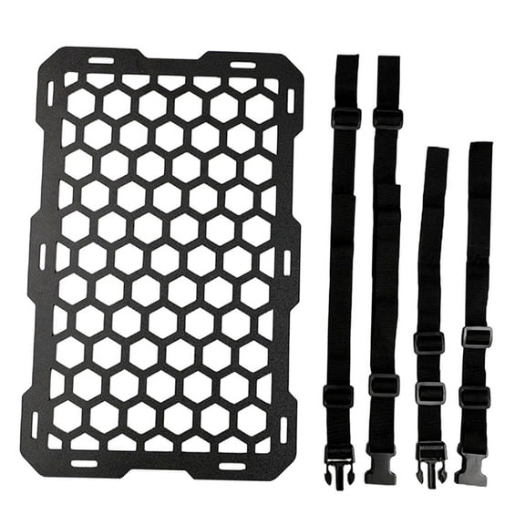 Nishiyuenyi Molle Panel for Vehicles Car Rear Seat Organizer Adjustable Strape Practical Car