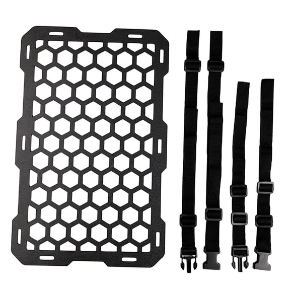 Colaxi Molle Panel for Vehicles Auto Seat Panel Car Interior Accessories Durable Seat Back Organizer for Automotive Attachments