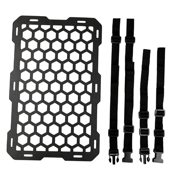 Panel Molle para vehículos, Panel de asiento de coche, accesorios de Interior de coche, organizador de respaldo de asiento duradero para accesorios