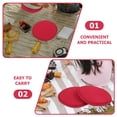 thumbnail image 3 of MERRYHAPY 2Ud Cojines Para Asiento Outdoor Redondos Material PP Y Poliéster Ideales Para Parques Y Picnic, 3 of 7