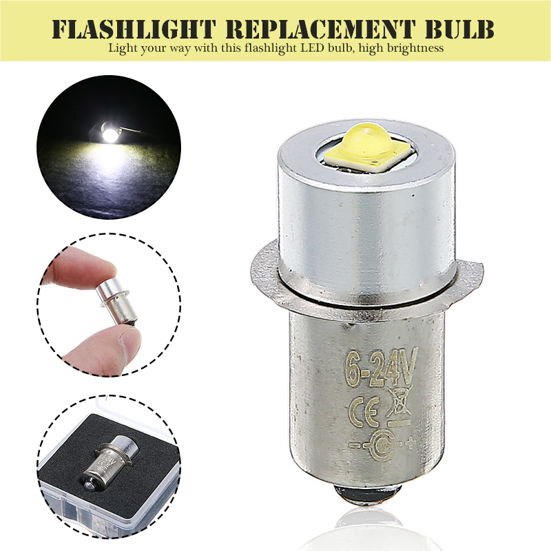 5W 624V P13.5S LED Flashlight Emergency Work Light Lamp Replacement