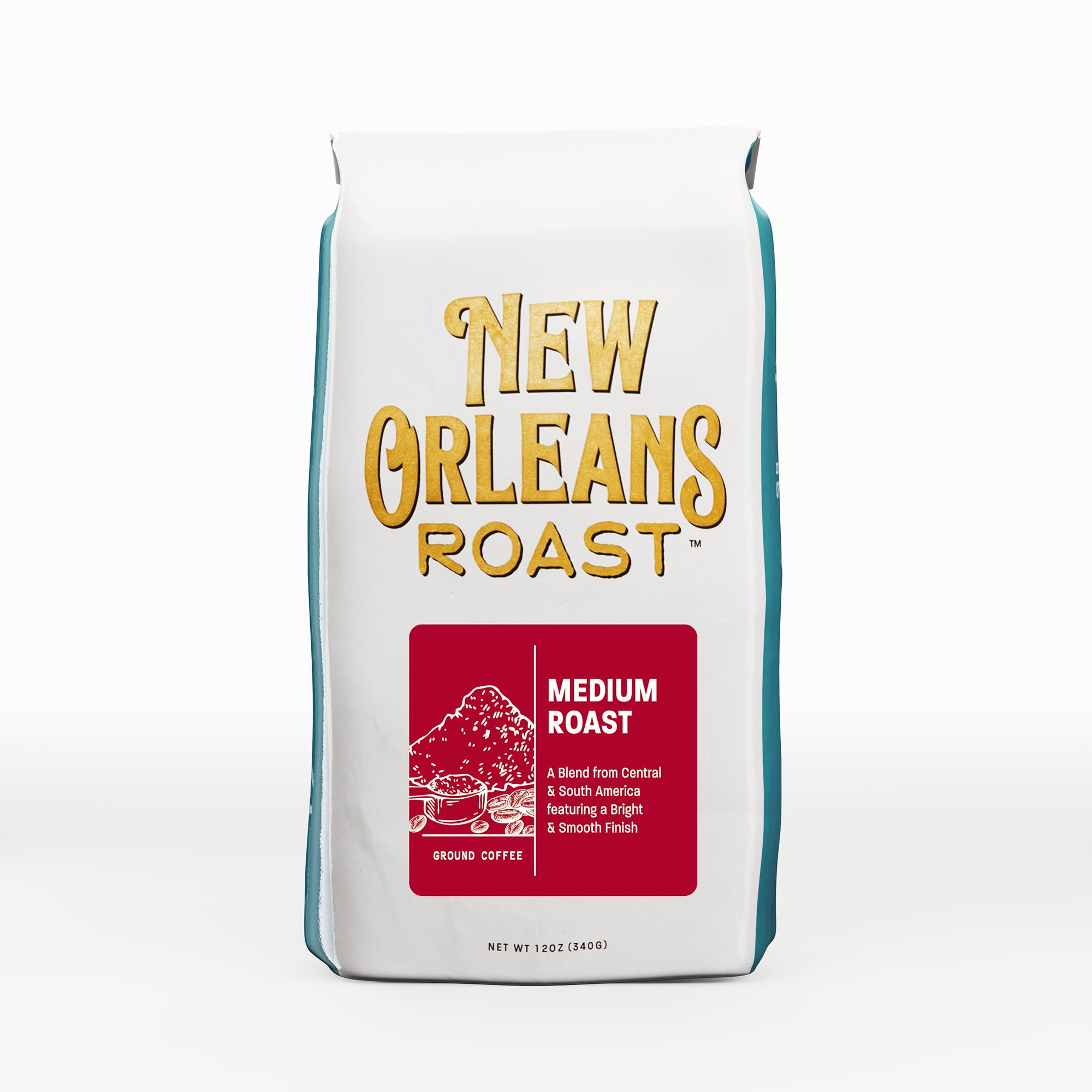 New Orleans Roast, Medium Roast, Ground Coffee, 12 Oz