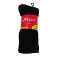 thumbnail image 1 of Calceta Juvenil Atléticos para Niño Diseño Liso Negro 3 Pares Talla 9/12, 1 of 4