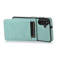 thumbnail image 6 of Asuwish Screen Protector Included PU Leather Soft Shell Wallet Cell Phone Case with Screen Protector for Samsung Galaxy A13, Teal, 6 of 15