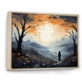 thumbnail image 2 of Designart "Mystic Wilderness In The Meadow" Meadow Floater Framed Canvas Wall Art, 2 of 5