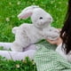 thumbnail image 2 of 30-50cm Cute Real Life Rabbit Toys Stuffed Lovely Simulated Soft Animal Plush Doll For Kids Children Soft Pillow Nice Giftgreen50cm Deng Xun unisex, 2 of 2