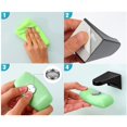 thumbnail image 6 of 2pc Adhesive Magnetic Soap Holder WallMounted Storage Rack Sponge Container, 6 of 6