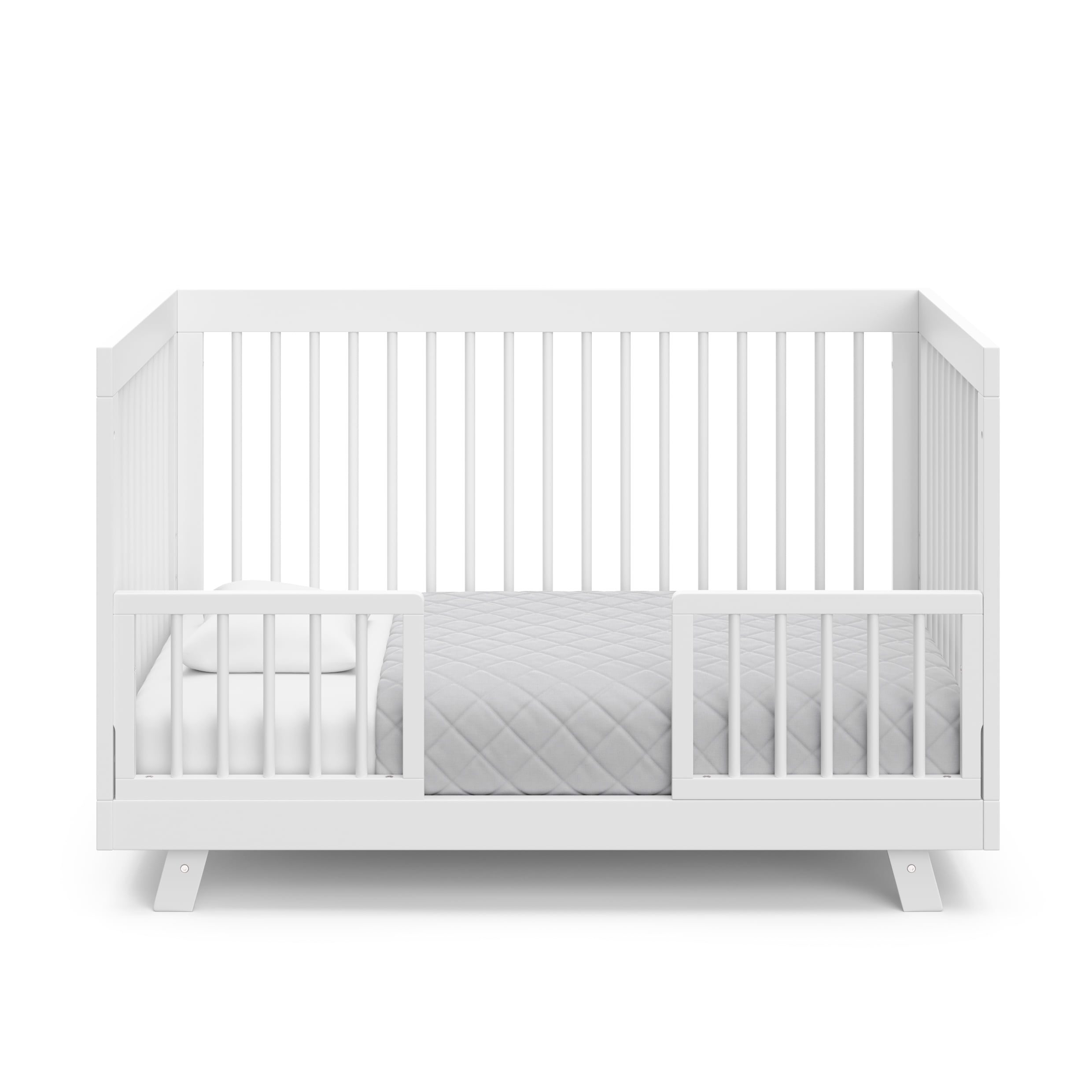 Storkcraft Beckham 3-in-1 Convertible Baby Crib, White