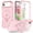 Pink, variant on Dteck Magnetic Case for iPhone 17 Air,Shockproof Ring Holder Stand Case Built-in Screen Protector Compatible with Mag Safe Matte Translucent Back Cover,Frosted Clear
