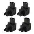 thumbnail image 2 of Adaptador de corriente IEC320 C8 a IEC320 C5 adaptador IEC320 C8 a IEC320 C5 Plug and Play 4 piezas para impresora para fuente de alimentación de chasis PDU ANGGREK Otros, 2 of 8