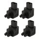 thumbnail image 1 of Adaptador de corriente IEC320 C8 a IEC320 C5, adaptador de corriente profesional de cobre para ordenador, fuente de alimentación de chasis PDU, 4 Uds., 1 of 10