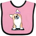 thumbnail image 3 of Inktastic Corgi Puppy Girl Boys or Girls Baby Bib, 3 of 4