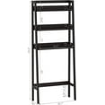 thumbnail image 3 of UTEX 3-Shelf Bathroom Organizer Over The Toilet, Bathroom Space saver, Bathroom Shelf, Espresso, 3 of 6