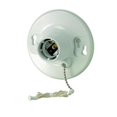 thumbnail image 1 of Leviton Mfg Lampholder Pullchn Plstc Wh R50-08827-CW4, 1 of 3