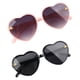 thumbnail image 5 of 2 Piezas Gafas de Sol para Niños en Forma de Corazón Gafas de Sol de Fiesta Ligeras Marco Rosa y Negro Hugo, 5 of 10