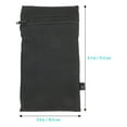 thumbnail image 2 of HEALEEP Cell Phone Arm Pouch for Jogging and Outdoor Activities in Black 1Set, 2 of 6
