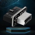 thumbnail image 4 of Adaptador USB3 0 19P/20P a TYPE-E convertidor puerto inserción TYPE-C enchufe para placa base 2 uds., 4 of 6