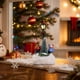 thumbnail image 5 of Adorno navideño luminoso | Farola decorativa con forma de muñeco de nieve para casa pequeña | Regalo navideño de resina para niños y árbol, 5 of 7