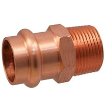 Nibco 4026905 0.75 x 1 in. D MIP Press System Copper Adapter Coupling