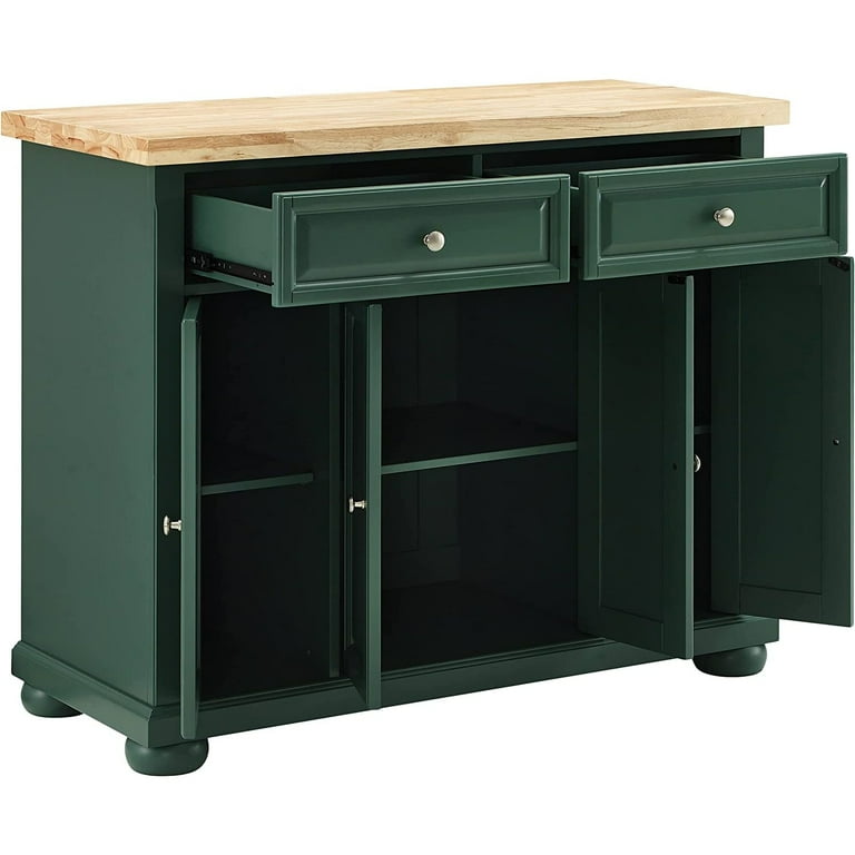 Crosley Furniture Madison Farmhouse Kitchen Island Cart with