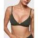thumbnail image 5 of Bralette INLYRIC Inbarely Triángulo Escote Profundo Verde Oliva XL, 5 of 6