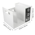 thumbnail image 5 of Magazine Desktop Organizer Document Storage Rack Files Bookend Organizer for Document, 5 of 6