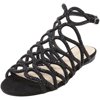 Vince Camuto Women's Ralee Black Ankle-High Fabric Sandal - 7 M