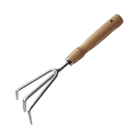 Home Garden Tool ,Multifunctional with Non Slip Handle Gardening Hand Tools Digging Gadget for Loosening Soil Gardening Indoor Weeding Gardening rake