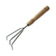 thumbnail image 2 of rastrillo de jardinería,Paleta con mango antideslizante para herramientas de jardinería doméstica,Herramienta de jardinería multifuncional para aflojar la tierra.,Mini rastrillo de acero, 2 of 8