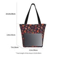thumbnail image 4 of Kdxio Autumnal Forest Women Reusable Grocery Bags Foldable Ripstop,Reusable Shopping Bags for Shopping,Gym,Gift, 4 of 7