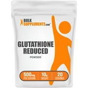 BulkSupplements.com Glutathione Reduced Powder (10g - 20 Servings)
