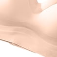 thumbnail image 5 of Xdegoge Jelly Bras for Women Wireless Push-Up Full Coverage Bra Soft Classic Solid Color Brassiere Seamless Lightweight Breathable Workout Brassiere, 5 of 5