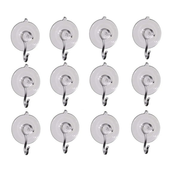 Clearance Hooks under $5,Suction Cups With Hooks Are Very Suitable For Signs Installed On Windows Holiday
