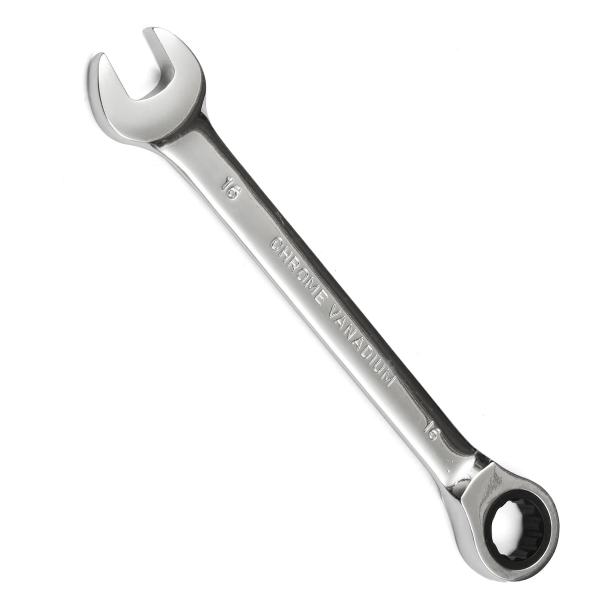6mm-32mm Steel Metric Fixed Head Ratchet Spanner Gear Wrench Open End & Ring
